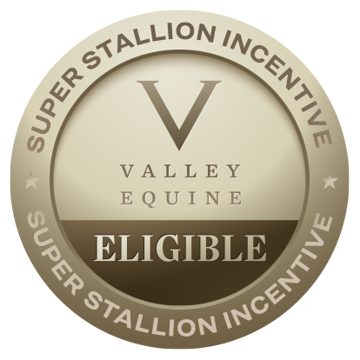 Brazos Valley Stallion Station Super Stallion Incentive Eligible